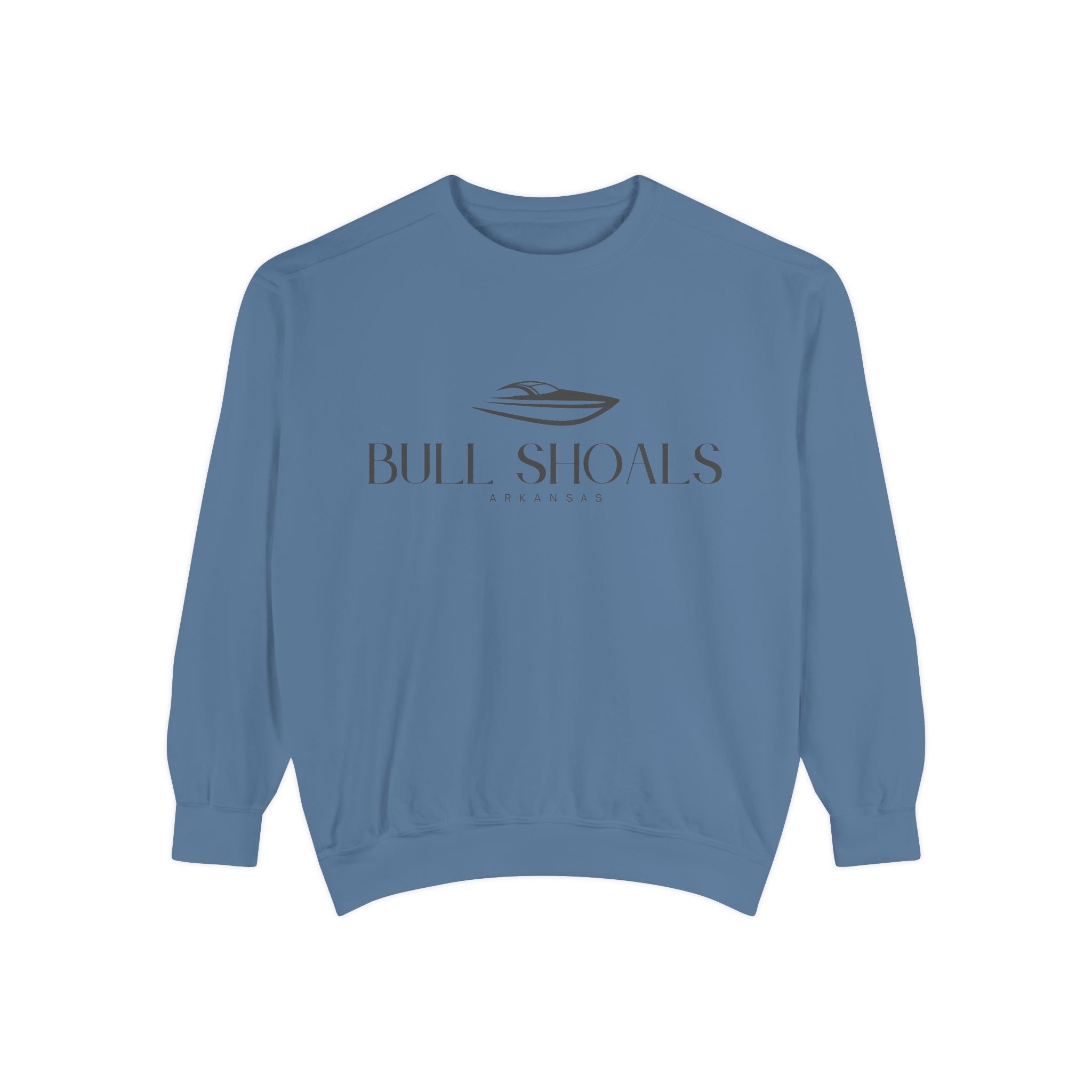 Bull Shoals Chill Vibes Sweatshirt - Unisex Garment-Dyed Style, Perfect for Lounging