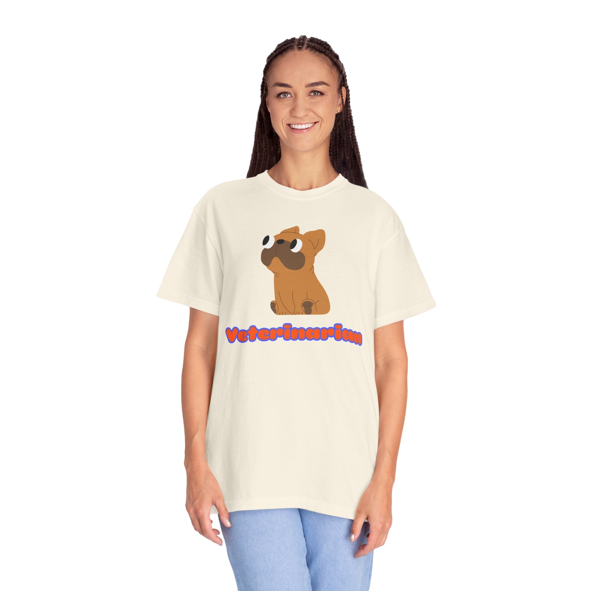 Cute Dog Graphic T-shirt | Unisex Pet Lover Tee | Chill Vibes | Gifts for Animal Lovers, Dog Owners, Birthday, Casual Wear