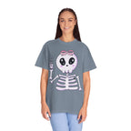 Halloween Unisex T-shirt, Spooky Skeleton Tee, Cute Halloween Shirt, Halloween Costume, Halloween Party Top