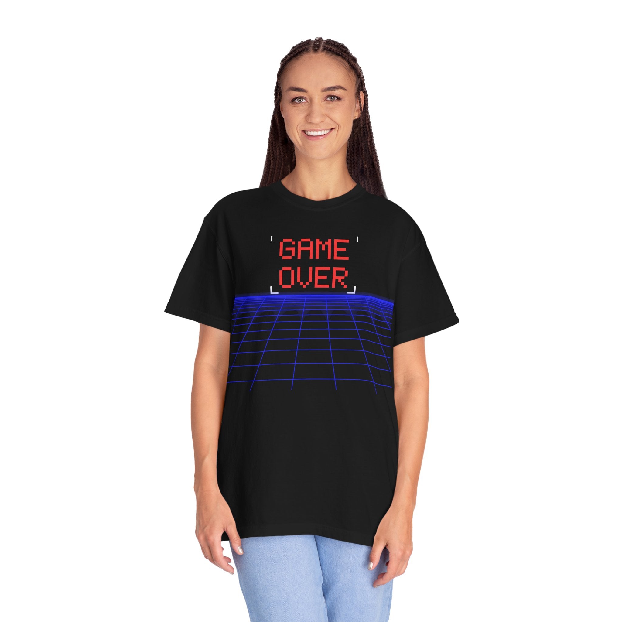 Gamer - Game Over - Unisex Garment-Dyed T-shirt