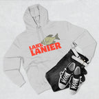 Lake Lanier Fleece Hoodie, Cozy Fishing Sweatshirt, Outdoor Adventure Wear, Unique Gift for Lake Lovers, Perfect for Fall and Winter