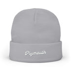 Plymouth Cozy Embroidered Knit Beanie | Winter Hat, Casual Fashion Accessory, Gift for Him/Her, Cozy Style, Outdoor Wear
