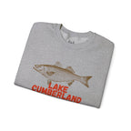 Lake Cumberland Fishing Sweatshirt, Unisex Crewneck, Casual Wear, Gift for Fishermen, Outdoor Apparel, Lake House Cozy