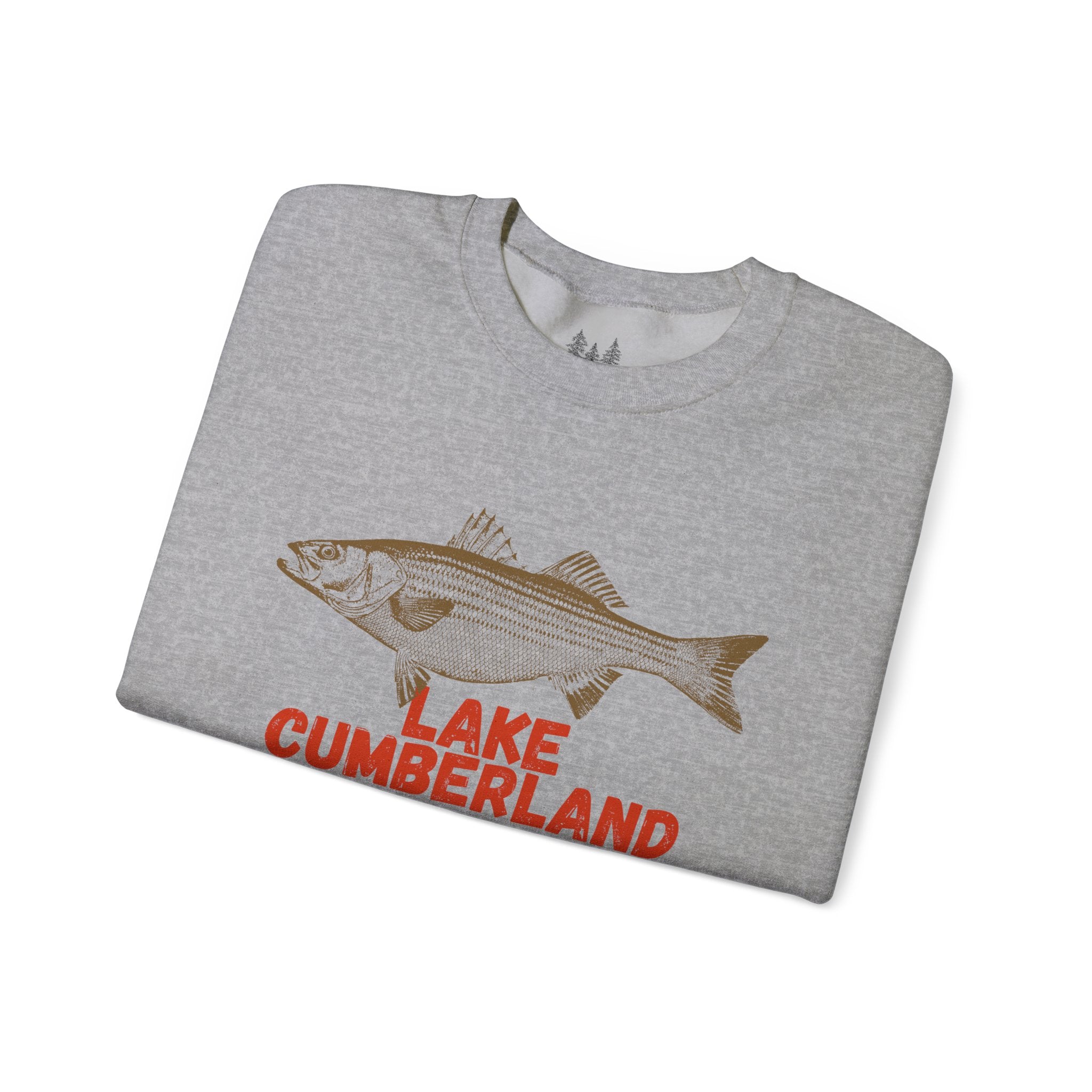 Lake Cumberland Fishing Sweatshirt, Unisex Crewneck, Casual Wear, Gift for Fishermen, Outdoor Apparel, Lake House Cozy
