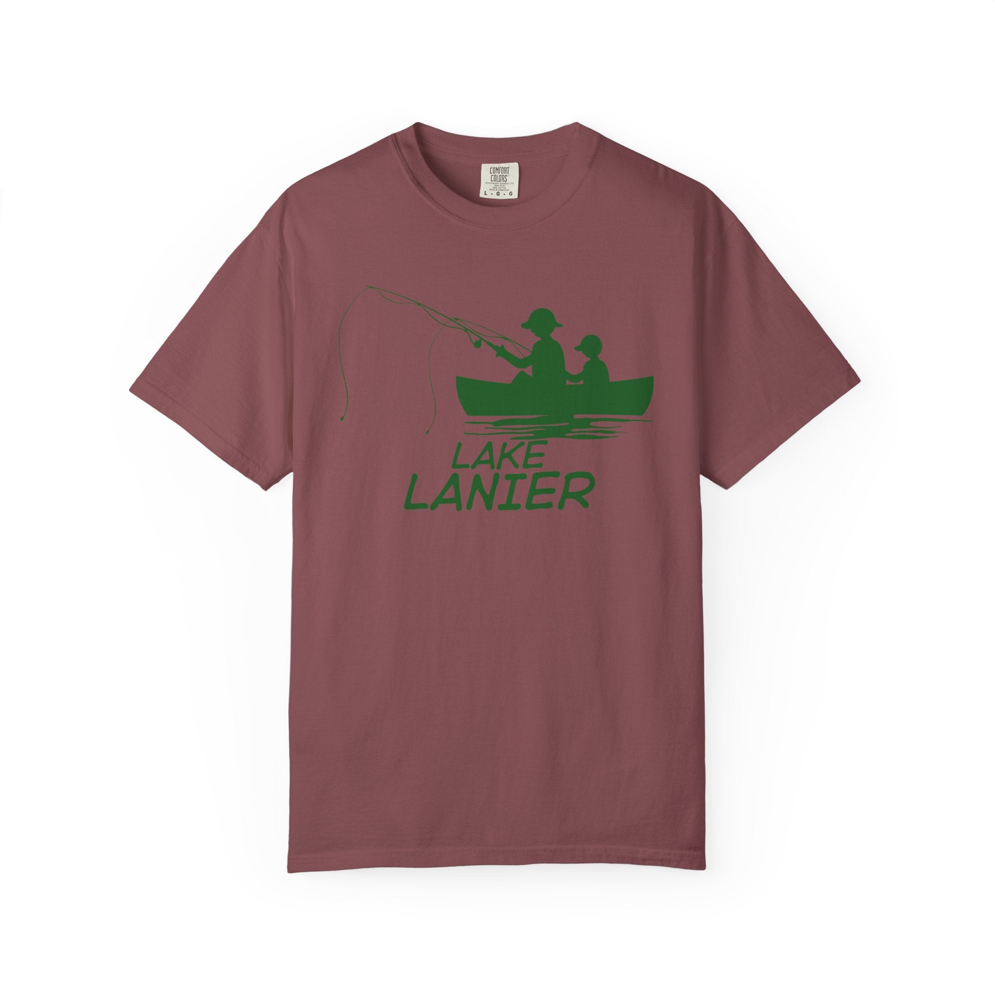Lake Lanier Fishing Unisex T-shirt - Perfect for Gifts, Outdoor Adventures, Family Reunions, Summer Vacations, and Casual Wear