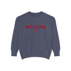 McLean Unisex Garment-Dyed Sweatshirt | Cozy Fashion, Perfect for Casual Outings, Gifts, Fall & Winter Style, Everyday Comfort
