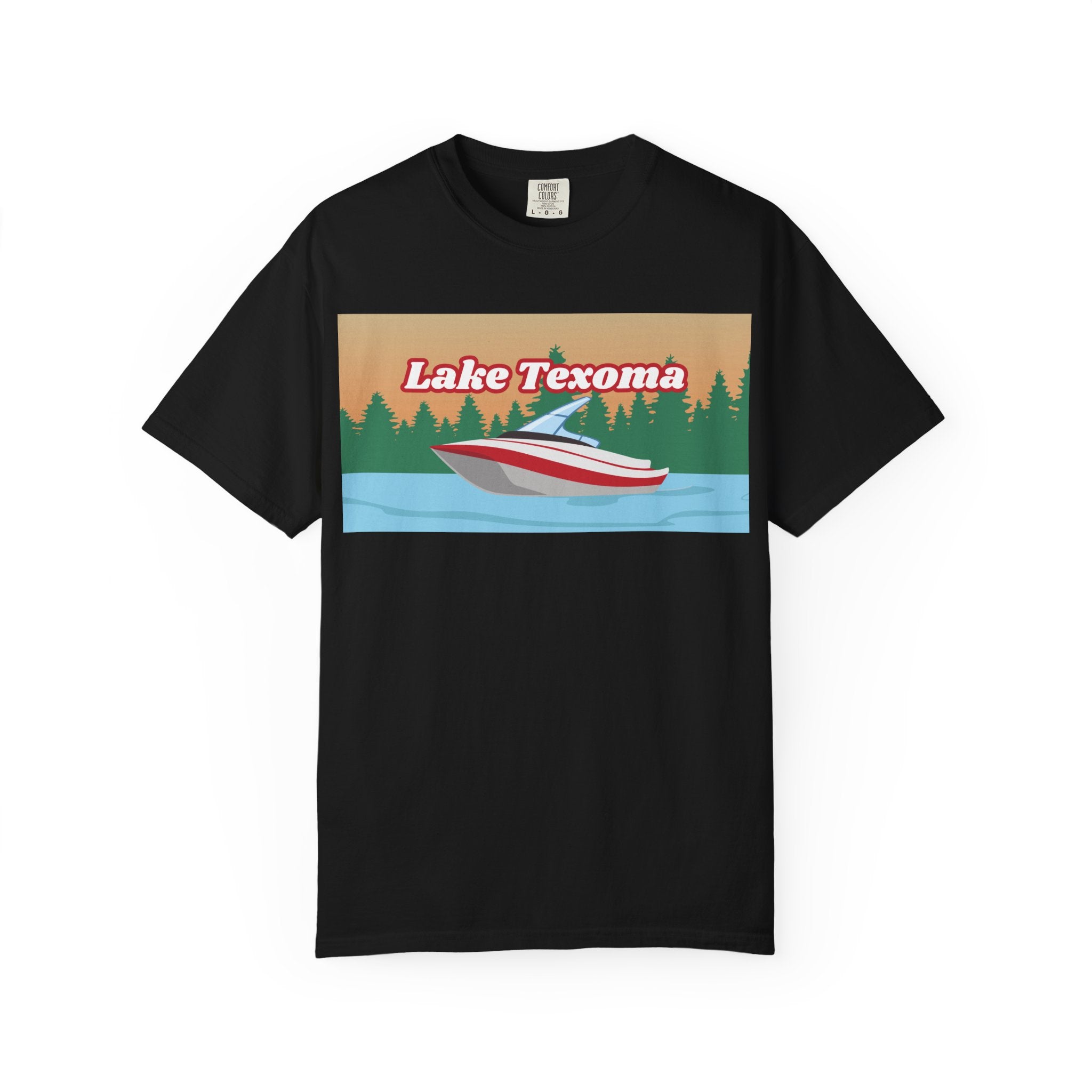 Lake Texoma Relaxed Unisex T-Shirt, Summer Vibes Tee, Outdoor Adventure Shirt, Lake Life Apparel, Gift for Nature Lovers, Vacation Wear