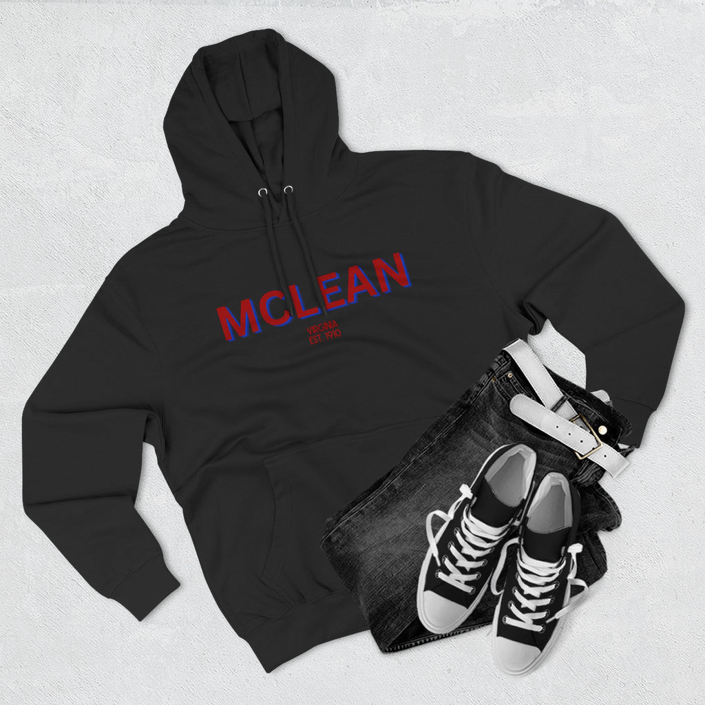 McLean Fleece Hoodie, Casual Sweatshirt, Cozy Layering Piece, Perfect Gift for All Occasions, Stylish Streetwear
