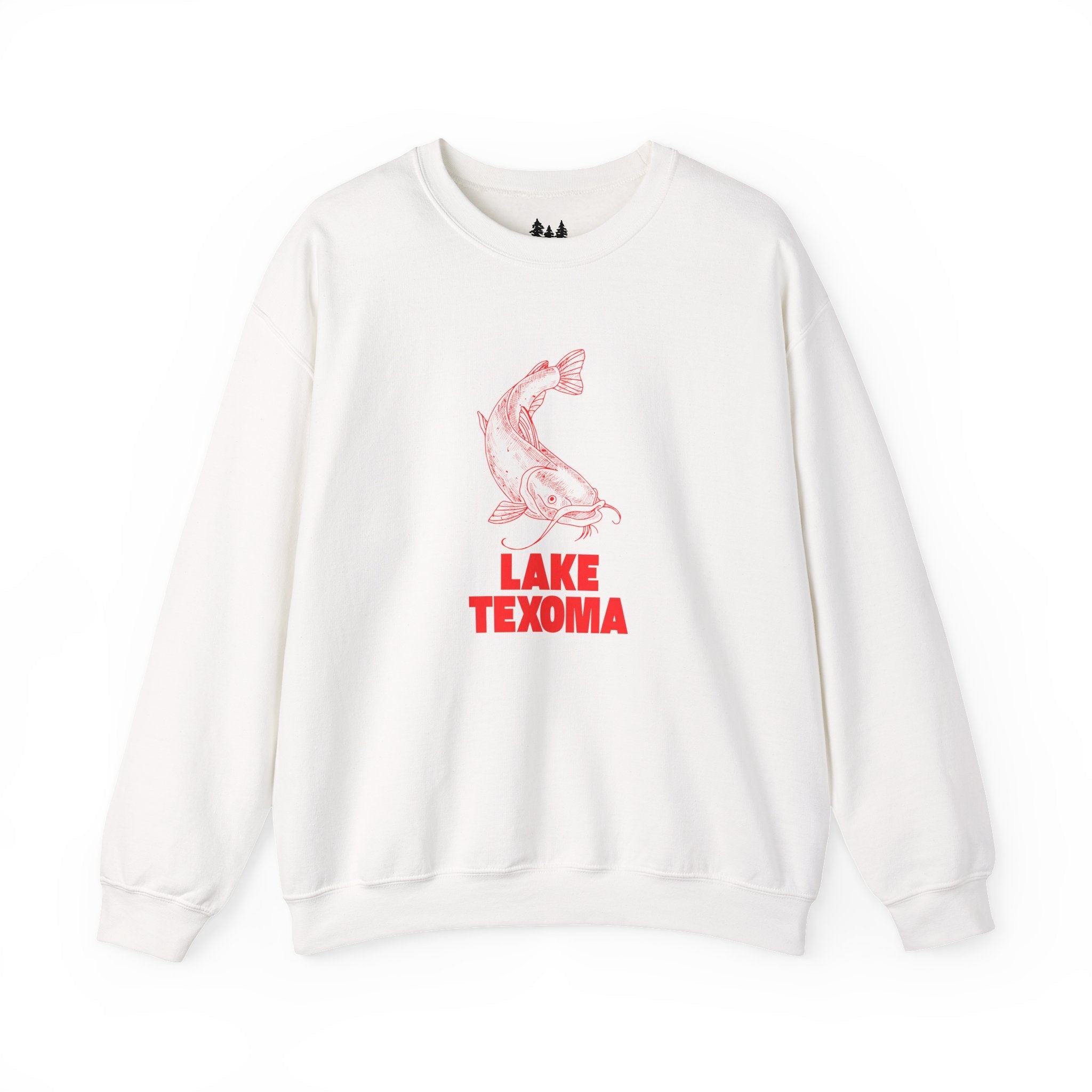 Lake Texoma Fishing Sweatshirt, Cozy Crewneck, Perfect for Outdoorsy Lovers, Casual Wear, Gift for Nature Enthusiasts, Lake Life Apparel