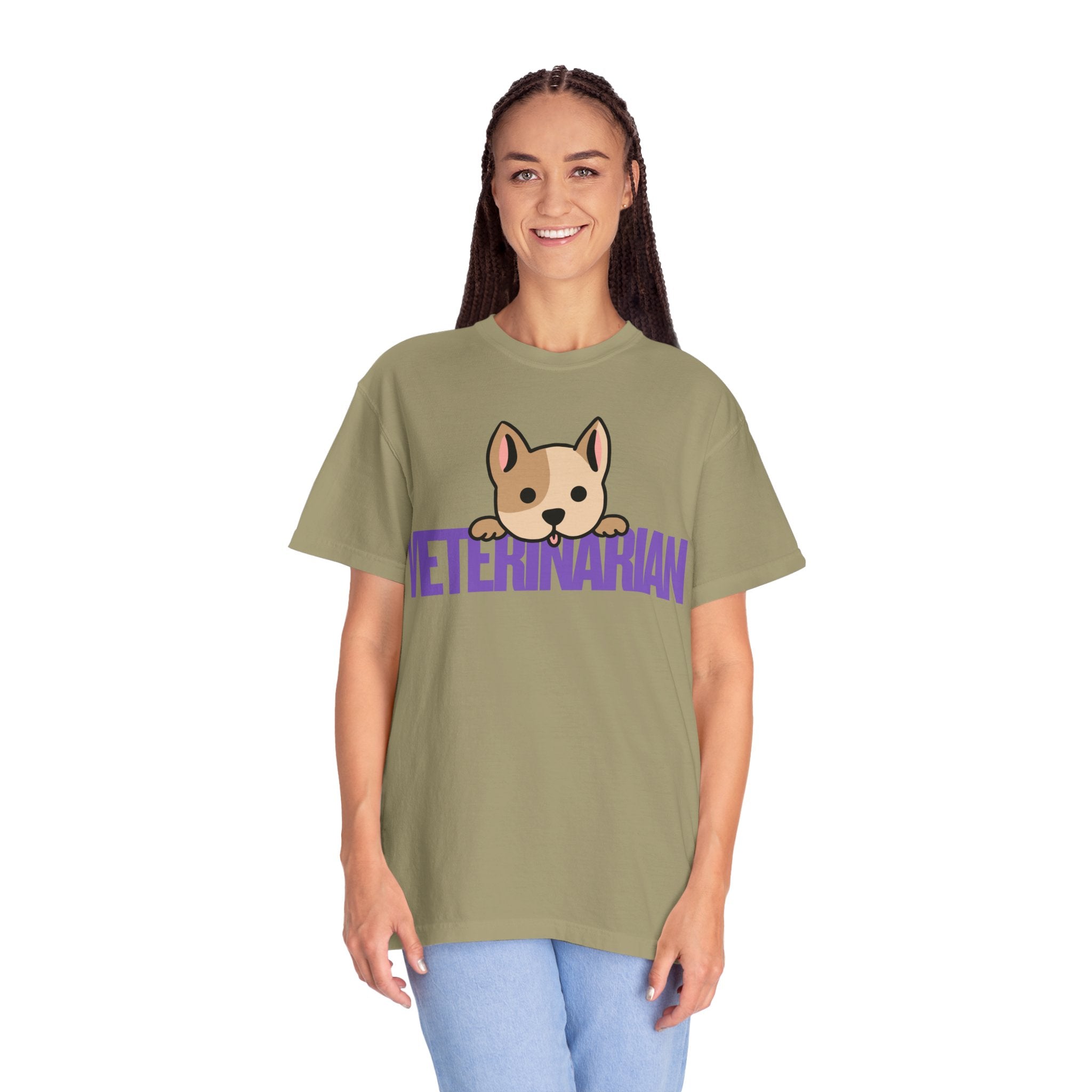 Veterinarian Unisex Garment-Dyed T-shirt