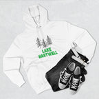 Lake Hartwell Fleece Hoodie, Cozy Sweatshirt, Outdoor Adventure Wear, Unique Gift for Lake Lovers, Perfect for Fall and Winter
