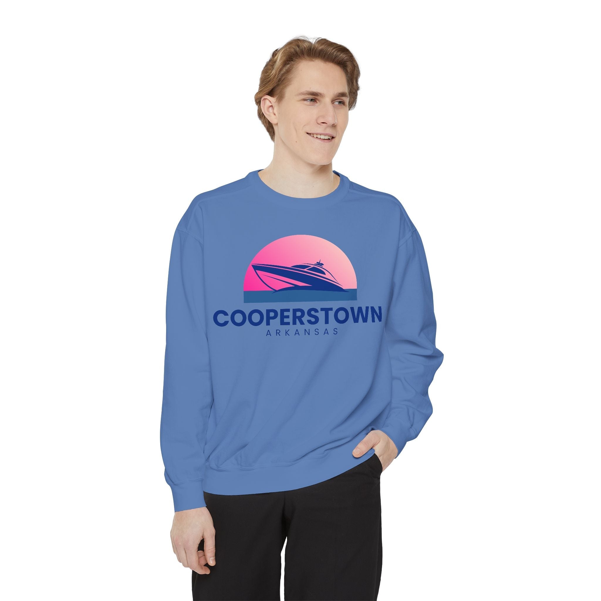 Cooperstown Unisex Sweatshirt, Cozy, Perfect Autumn Gift, Relaxed Style for All