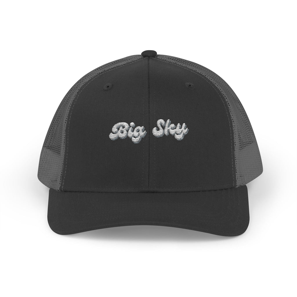 Big Sky Sparkly Trucker Cap with Rhinestone 'Ballin' Style' Design | Trendy Snapback Hat for Fashion Lovers, Unisex Gift for Holidays