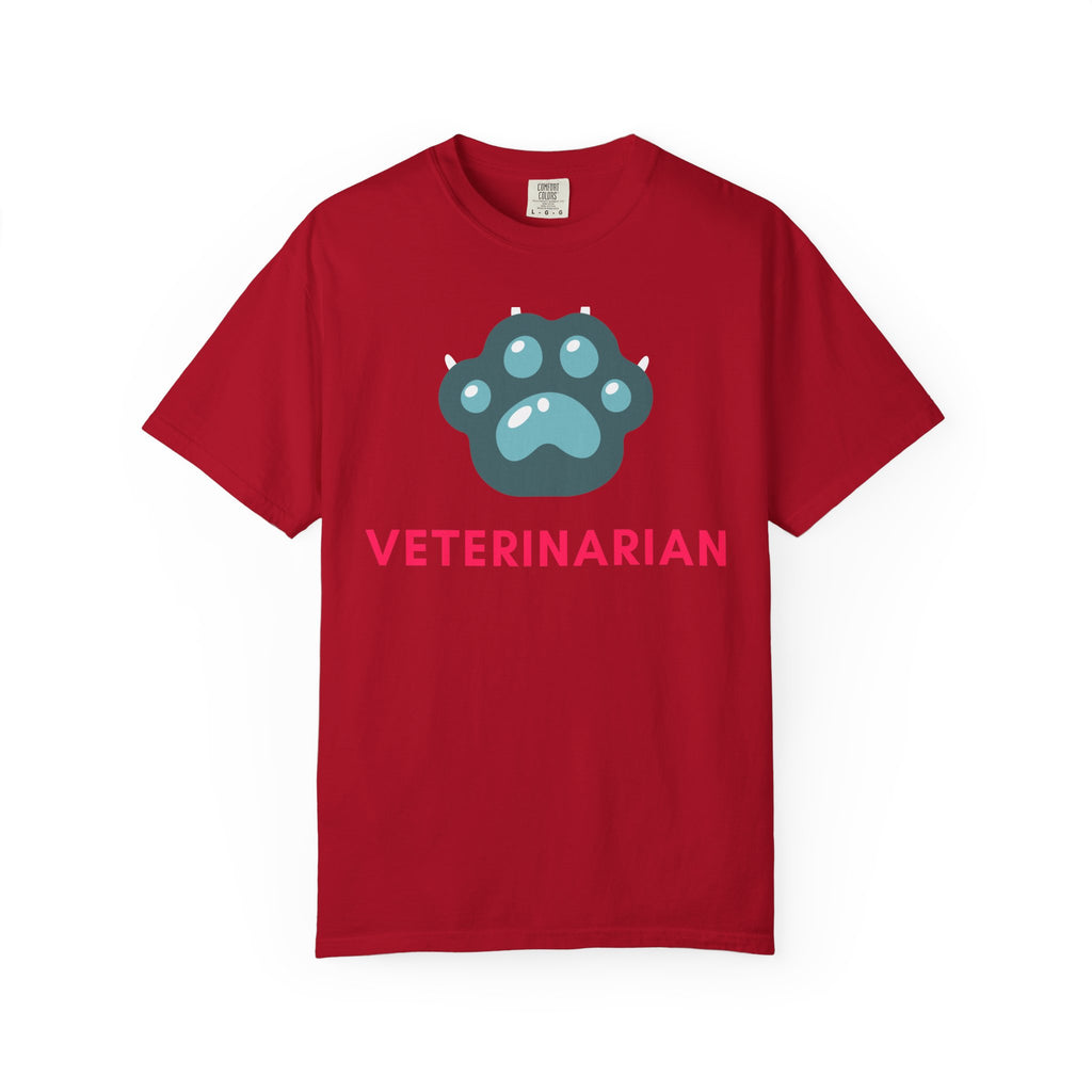 Veterinarian Themed Unisex T-Shirt, Gift for Animal Lovers, Pet Owner Apparel, Cute Veterinary Shirt, Comfortable Dog Lover Tee