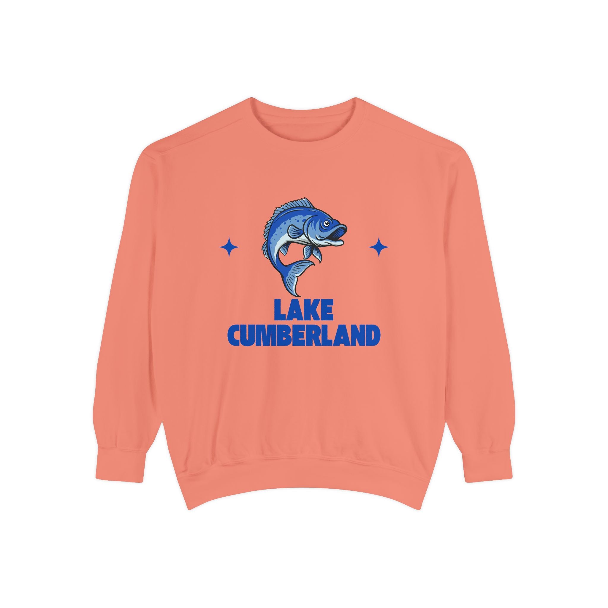 Lake Cumberland Fish Design Unisex Sweatshirt | Cozy Fishing Apparel, Casual Wear, Gift for Anglers, Lake Day Outfit, Nature Lovers Sweatshirt