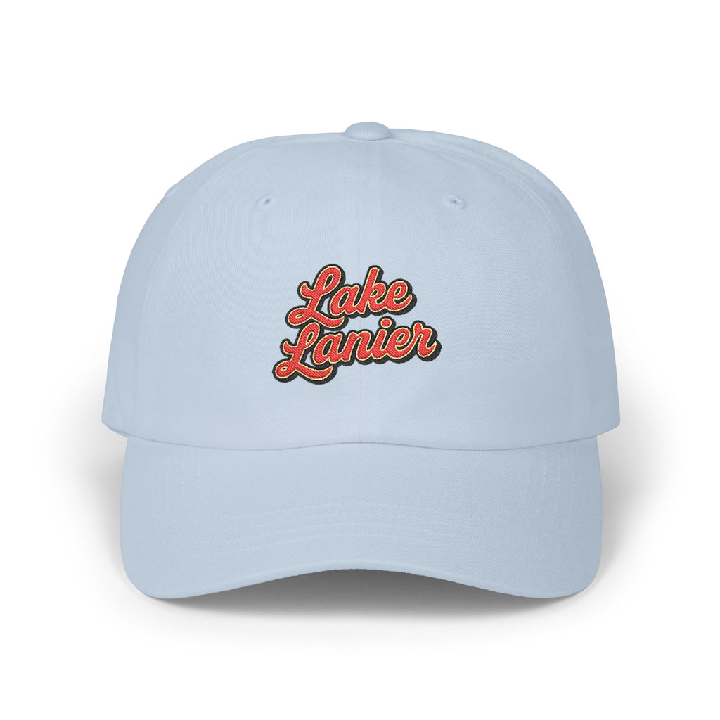 Lake Lanier Classic Dad Cap - Adjustable Summer Baseball Hat, Gift for Dad, Vacation Accessory, Laid-back Style, Casual Wear