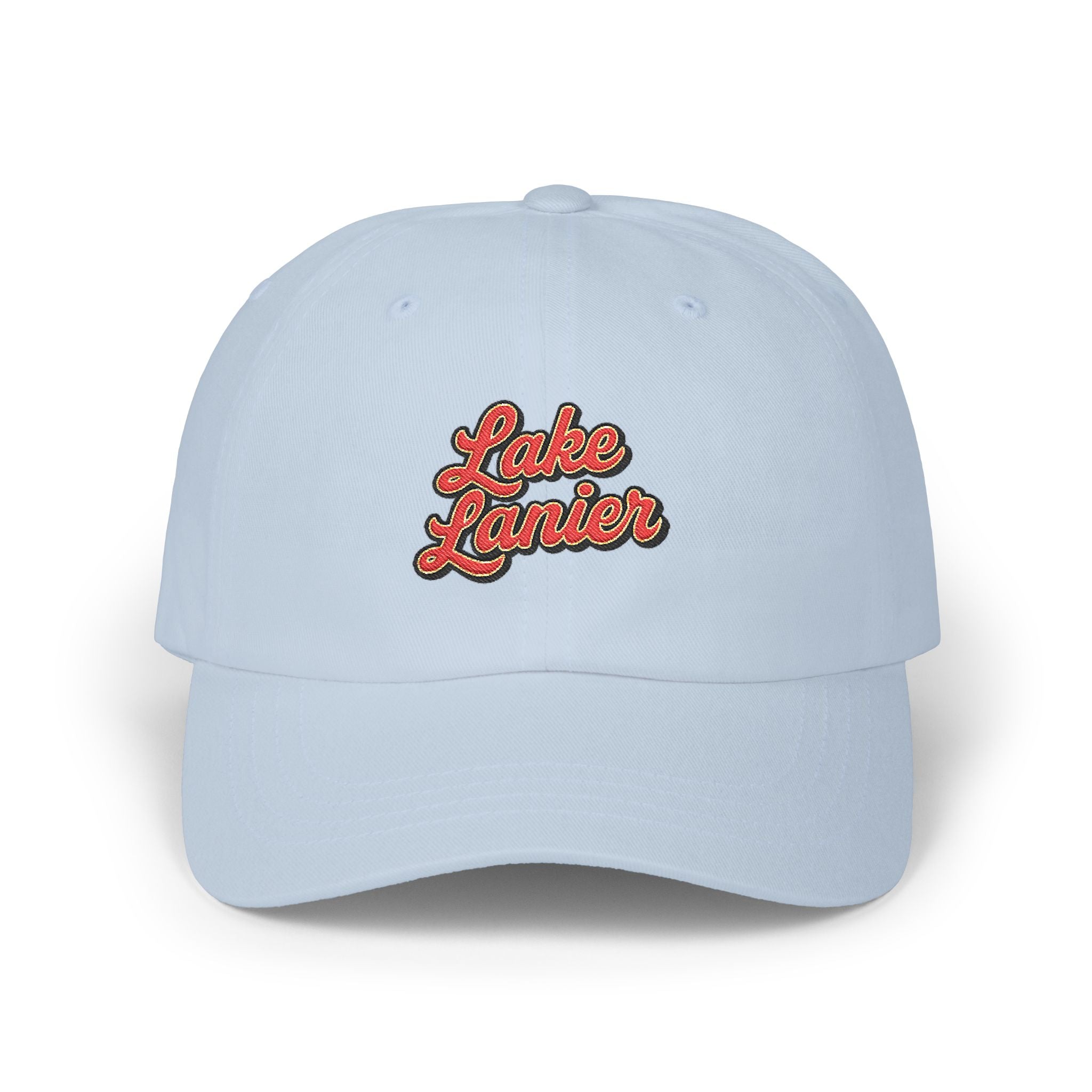 Lake Lanier Classic Dad Cap - Adjustable Summer Baseball Hat, Gift for Dad, Vacation Accessory, Laid-back Style, Casual Wear