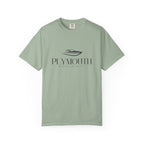 Plymouth Chill Vibes Tee - Unisex Garment-Dyed T-shirt for Autumn Lovers, Casual Wear, Gifts for Him/Her