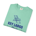 Key Largo - Unisex Garment-Dyed T-shirt, Casual Outfit, Gift for Nature Lovers, Vacation Essentials