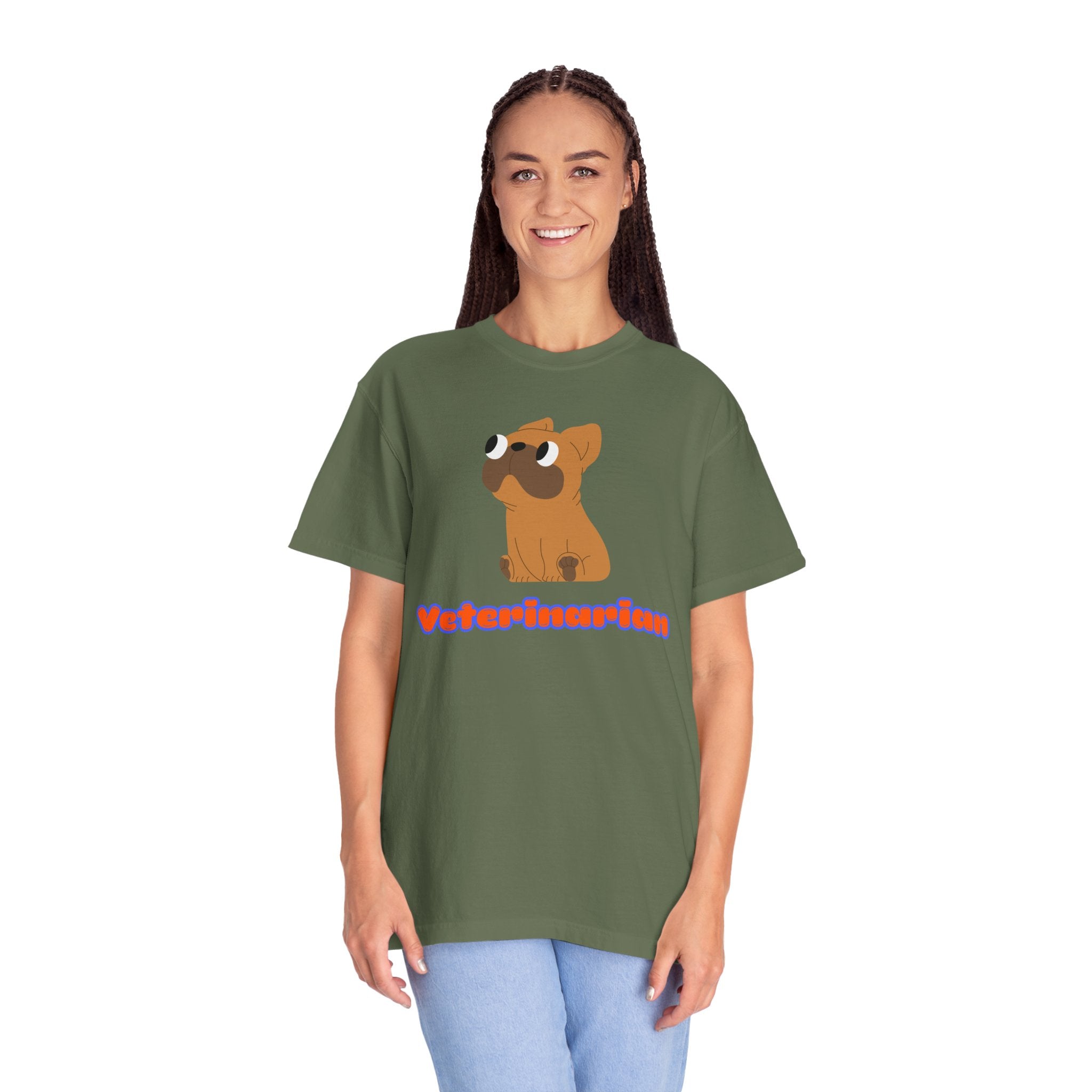 Cute Dog Graphic T-shirt | Unisex Pet Lover Tee | Chill Vibes | Gifts for Animal Lovers, Dog Owners, Birthday, Casual Wear