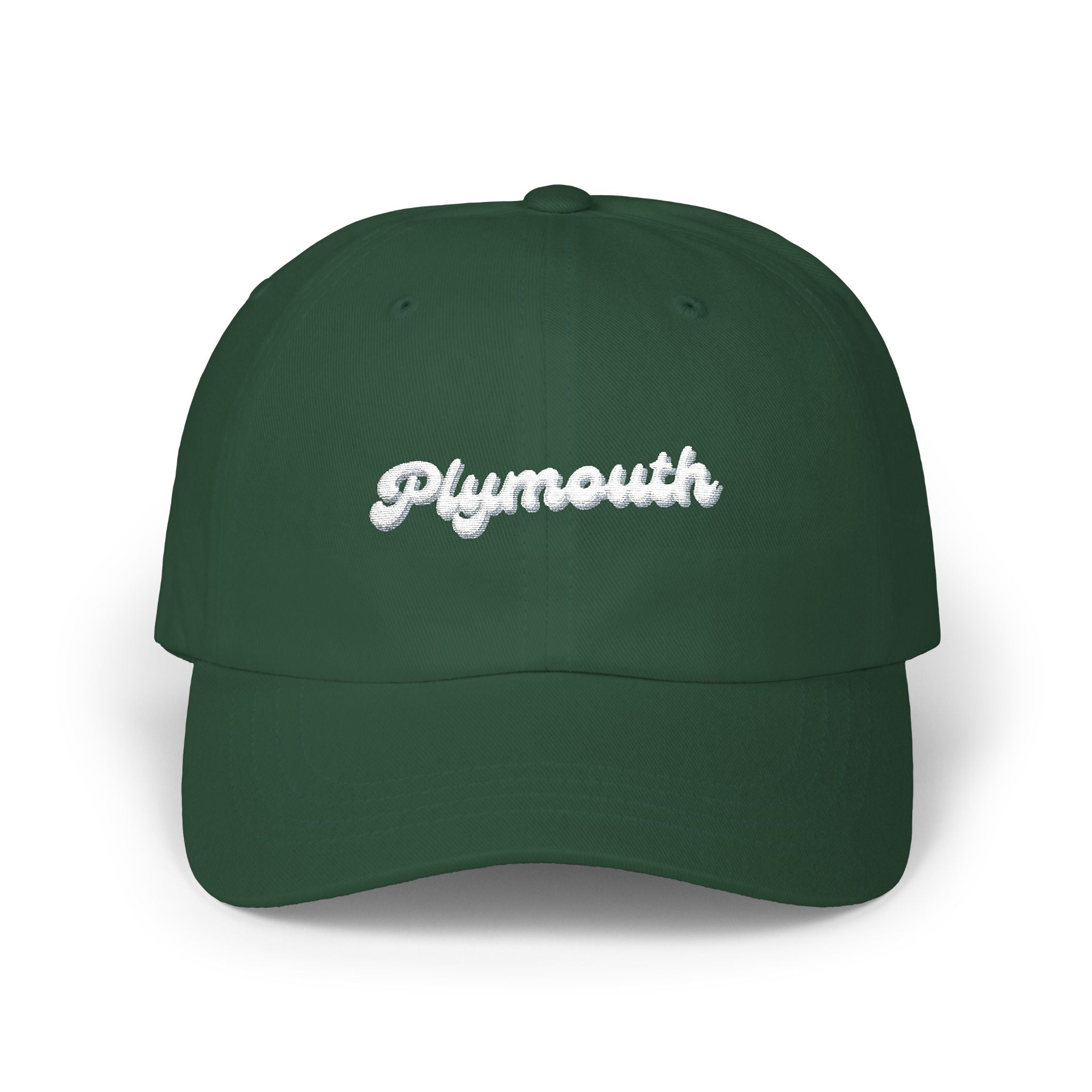 Plymouth Dad Cap, Unisex Cotton Hat, Casual Everyday Wear, Outdoor Cap