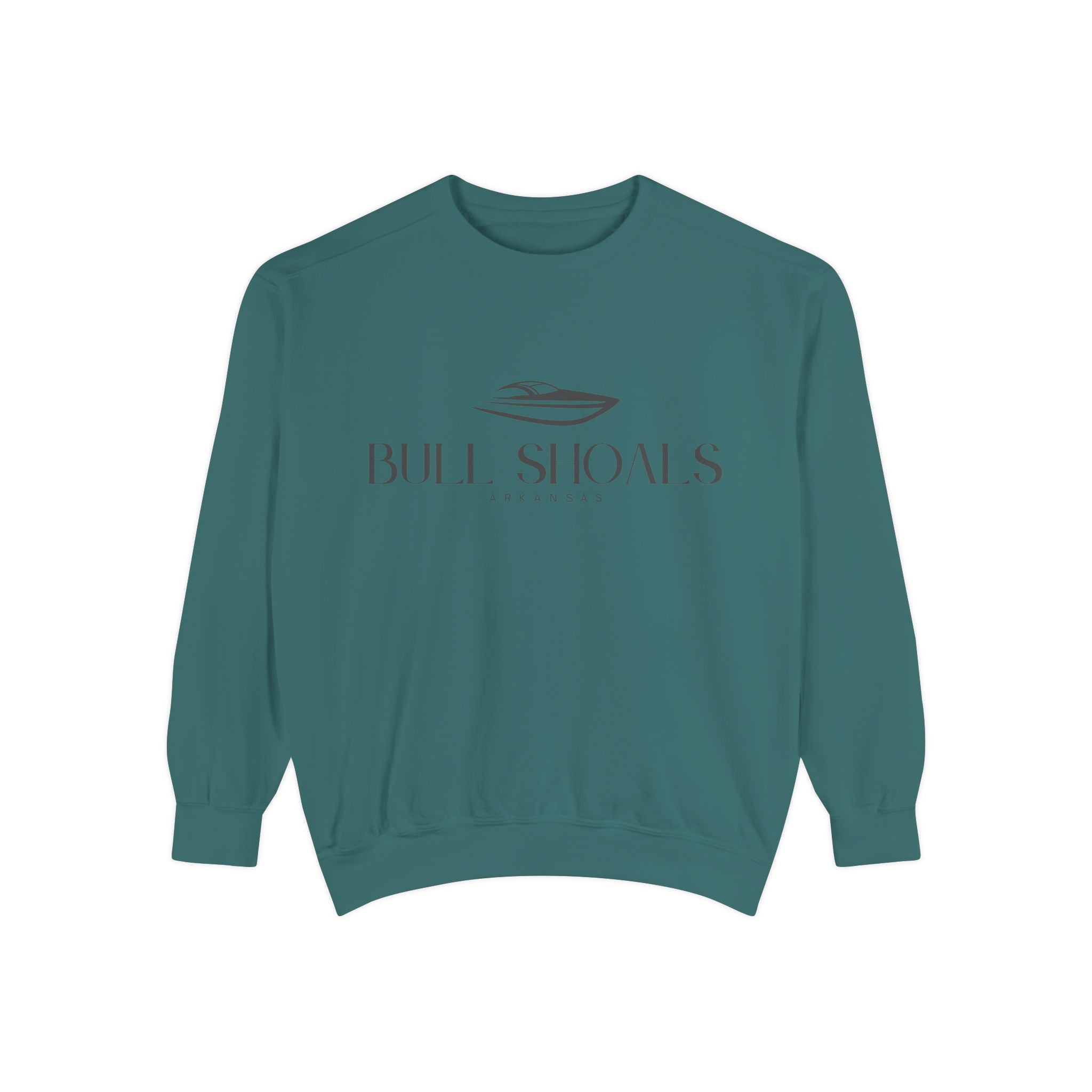 Bull Shoals Chill Vibes Sweatshirt - Unisex Garment-Dyed Style, Perfect for Lounging