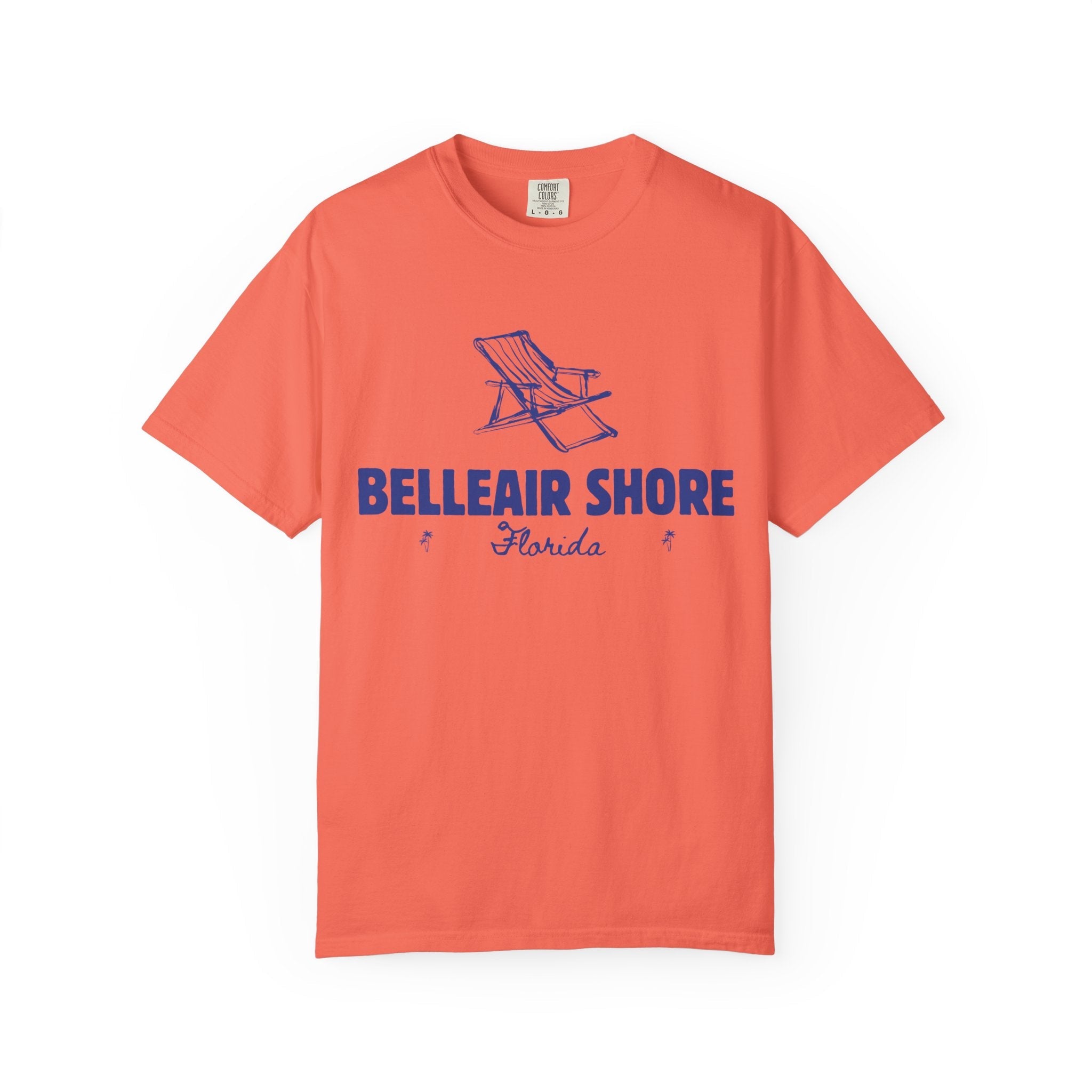 Belleair Shore Beach Vibes Unisex T-shirt - Belleair Shore Florida, Casual Summer Tee, Beachwear, Travel Souvenir, Vacation Top