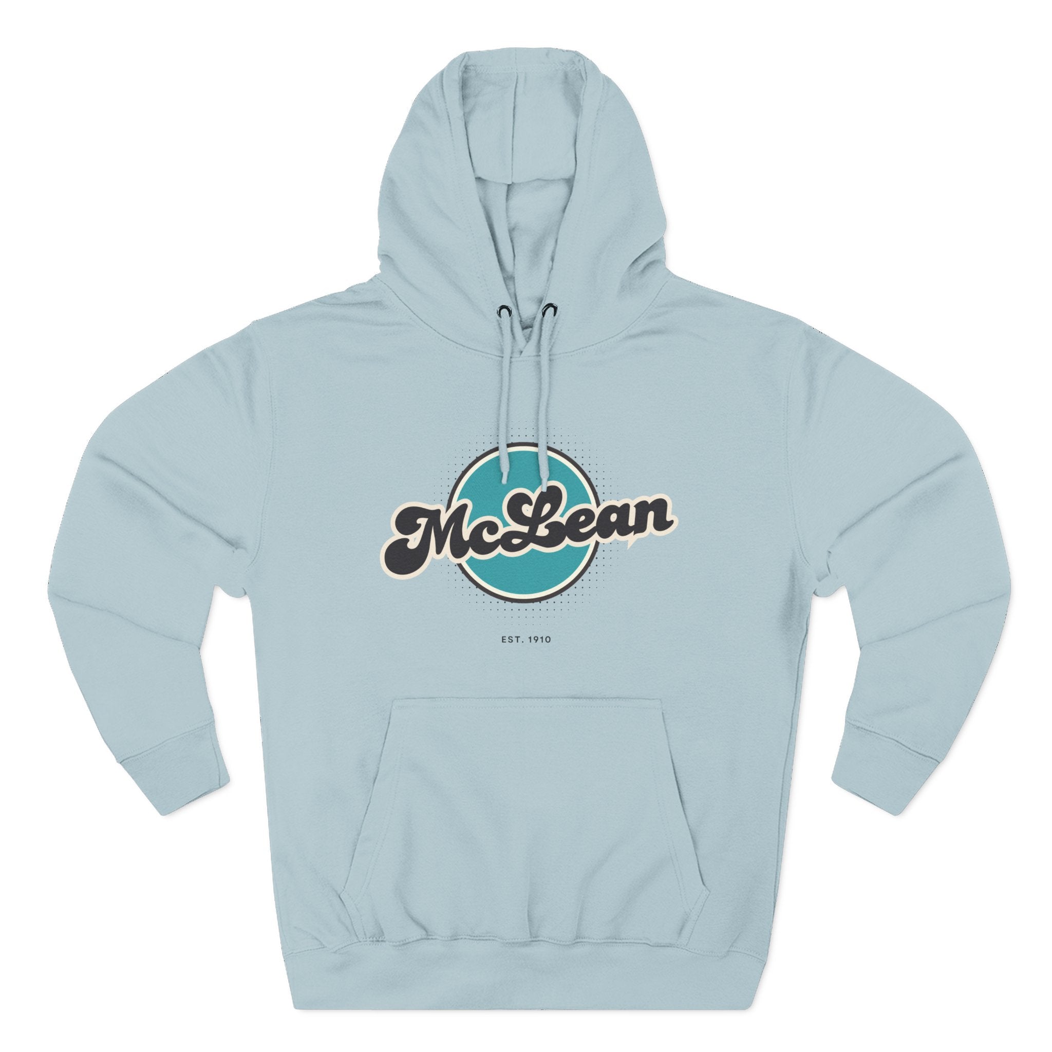 McLean Retro Vibe Hoodie for Casual Days, Streetwear, Unisex Gift, Cozy Layering Apparel
