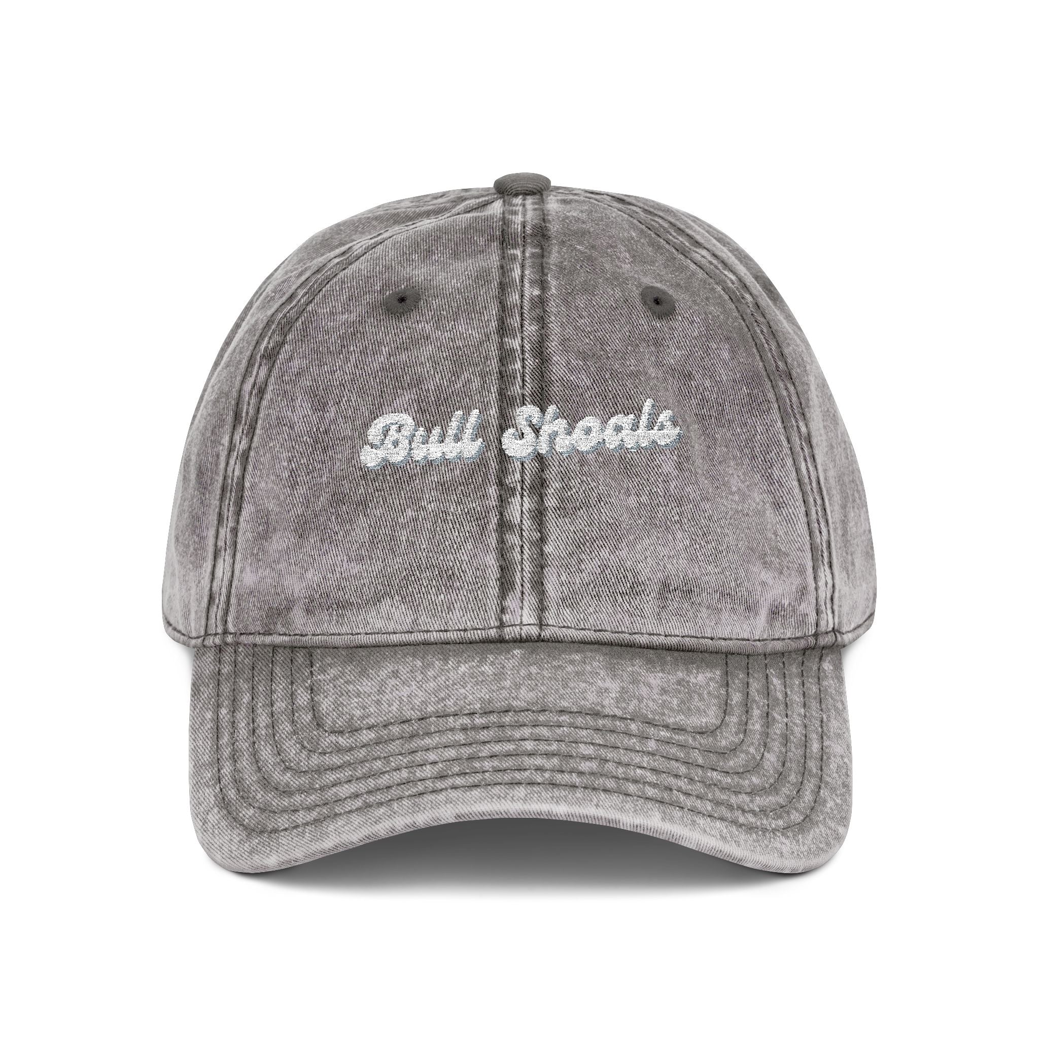 Bull Shoals Vintage Embroidered Cap, Stylish Baseball Hat, Trendy Sun Hat, Gifts for Him/Her, Casual Outdoor Accessory