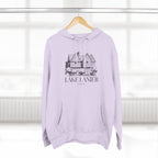 Cozy Lake Lanier Fleece Hoodie - Perfect for Relaxing, Outdoor Adventures, Gifts for Nature Lovers, Fall and Winter Apparel