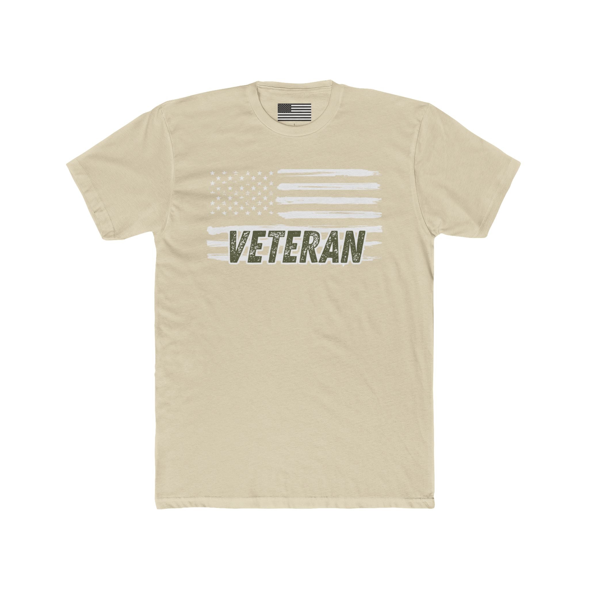 Veteran Pride Unisex Cotton Crew Tee, Military Appreciation Shirt, Gifts for Veterans, Patriotic Apparel, Memorial Day Tee, Casual Wear