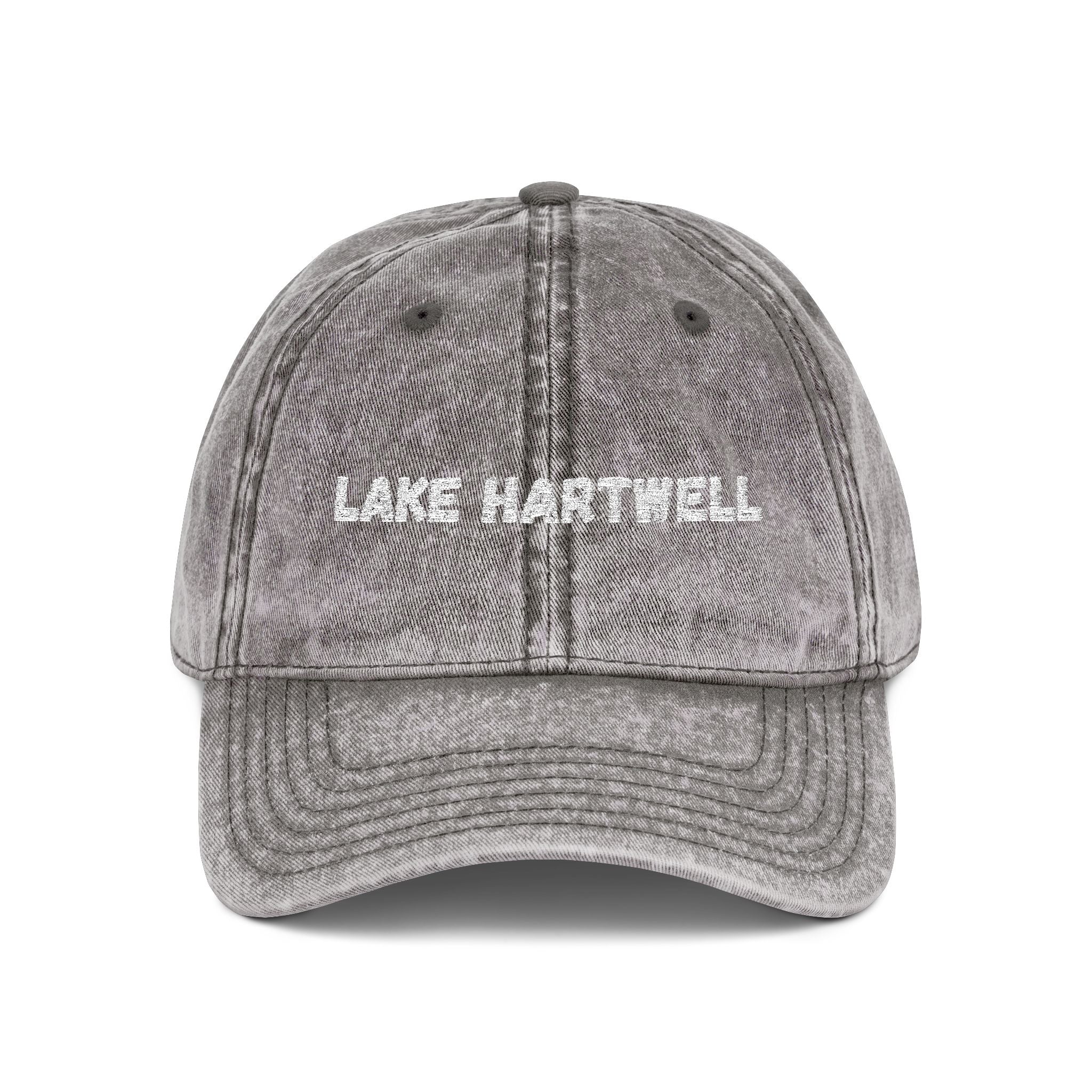 Lake Hartwell Embroidered Hat, Vintage Cap, Casual Summer Accessory, Gift for Outdoor Lovers, Lake Trip Gear