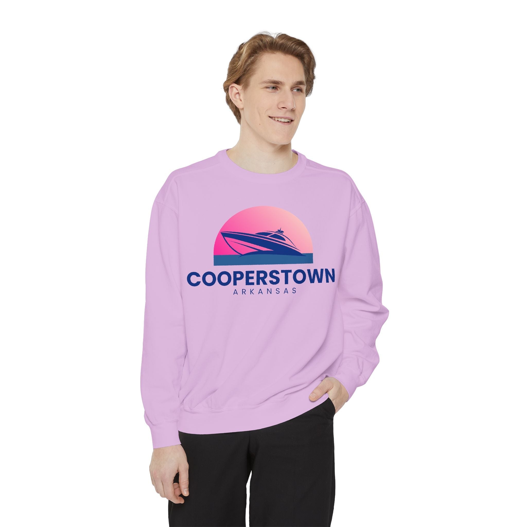 Cooperstown Unisex Sweatshirt, Cozy, Perfect Autumn Gift, Relaxed Style for All