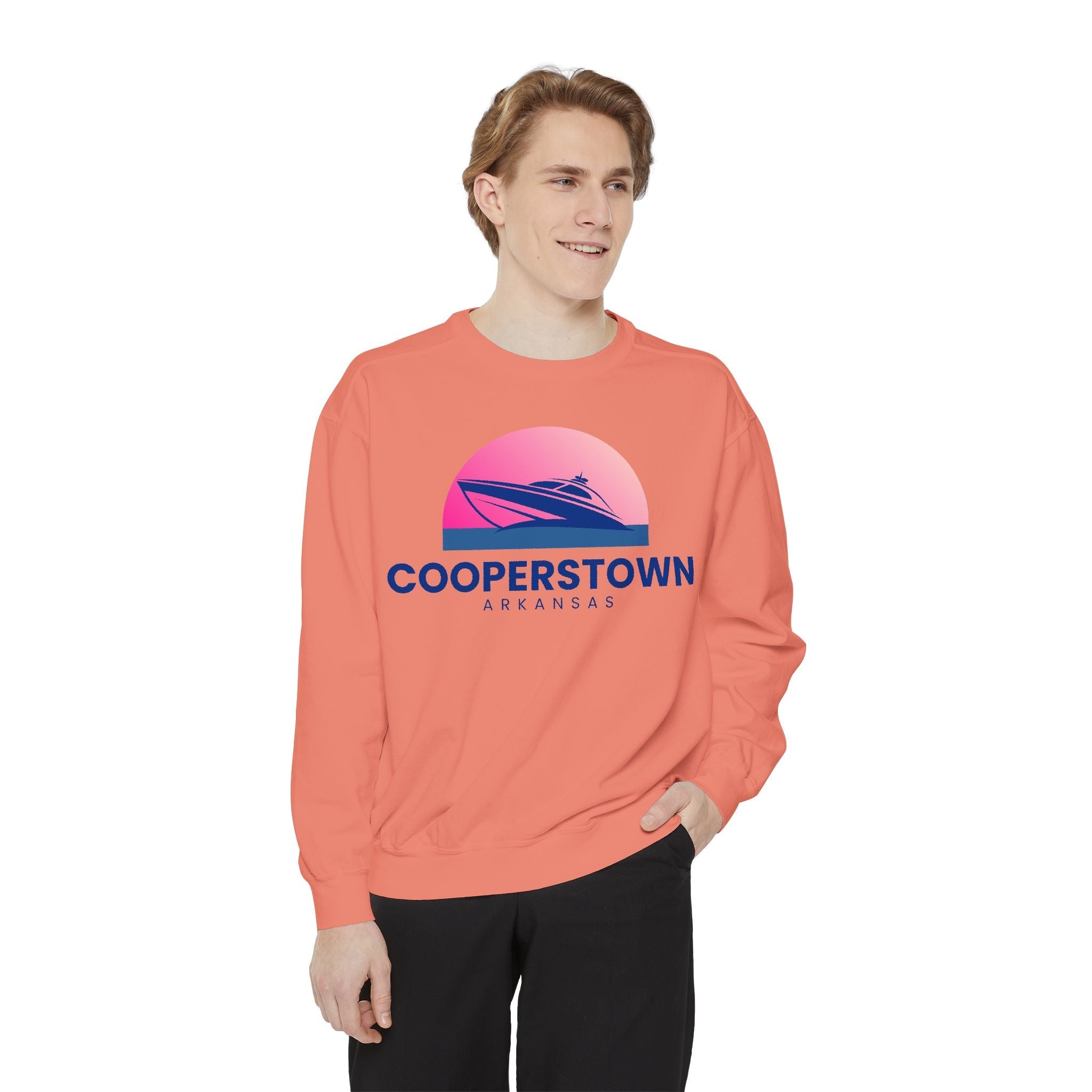 Cooperstown Unisex Sweatshirt, Cozy, Perfect Autumn Gift, Relaxed Style for All