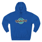 Wellesley Retro Vibe Hoodie for Casual Days, Streetwear, Unisex Gift, Cozy Layering Apparel