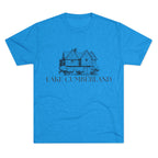 Lake Cumberland Unisex Tri-Blend Crew Tee, Casual T-Shirt, Summer Apparel, Lake House Shirt, Gift for Friends, Travel Tee