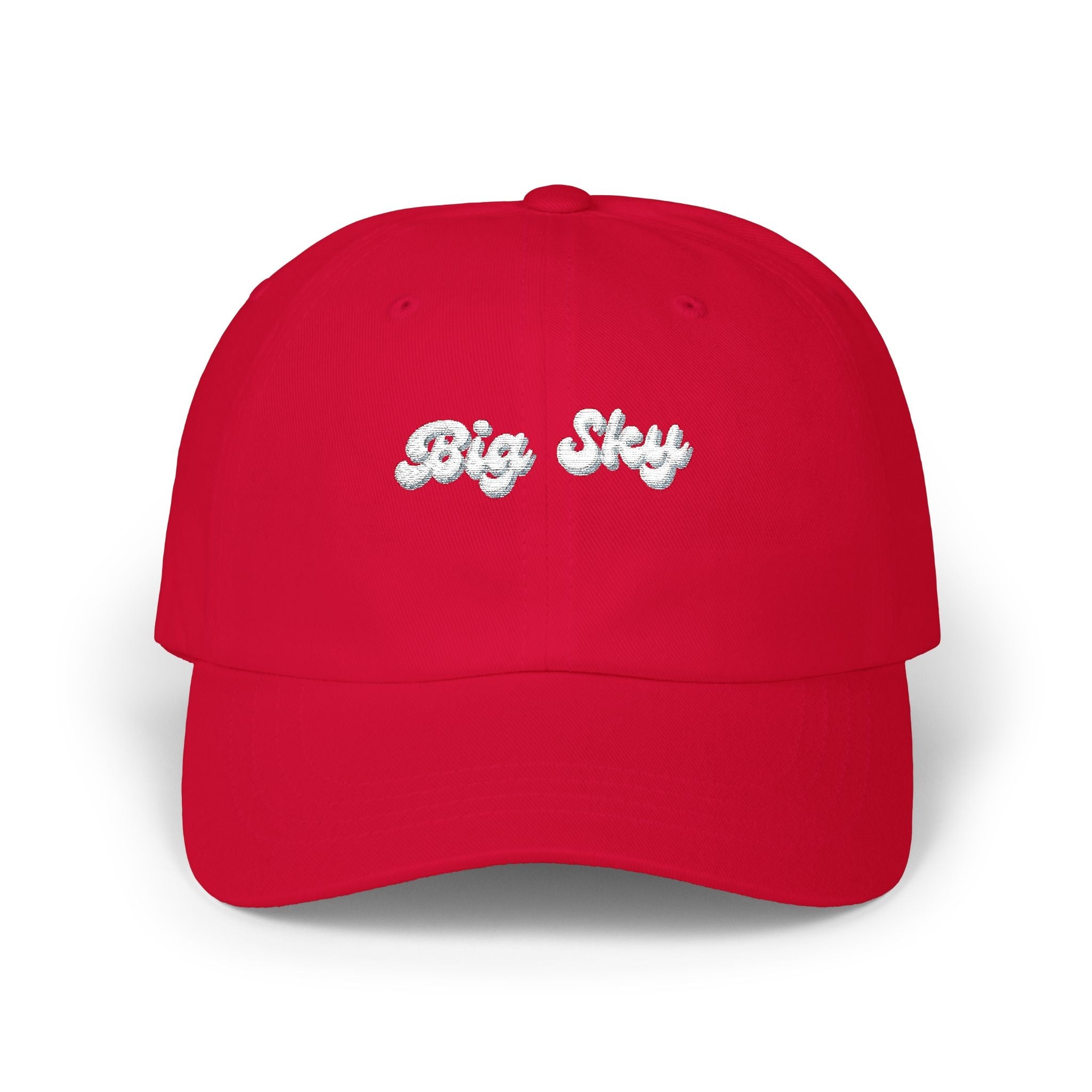 Big Sky Dad Cap, Unisex Cotton Hat, Casual Everyday Wear, Outdoor Cap