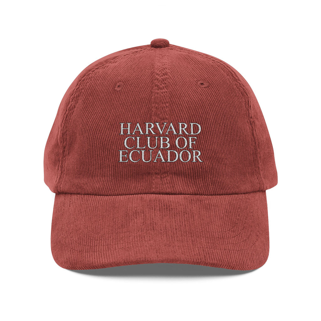 Harvard Club of Ecuador Embroidered Cap