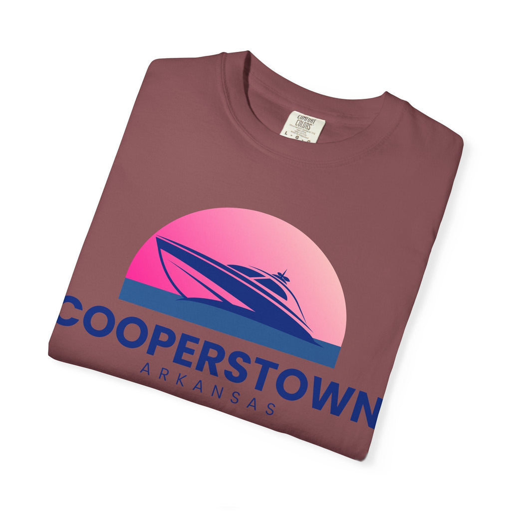 Cooperstown Vibes, Unisex T-shirt, Casual Tee, Travel Souvenir, Vacation Top