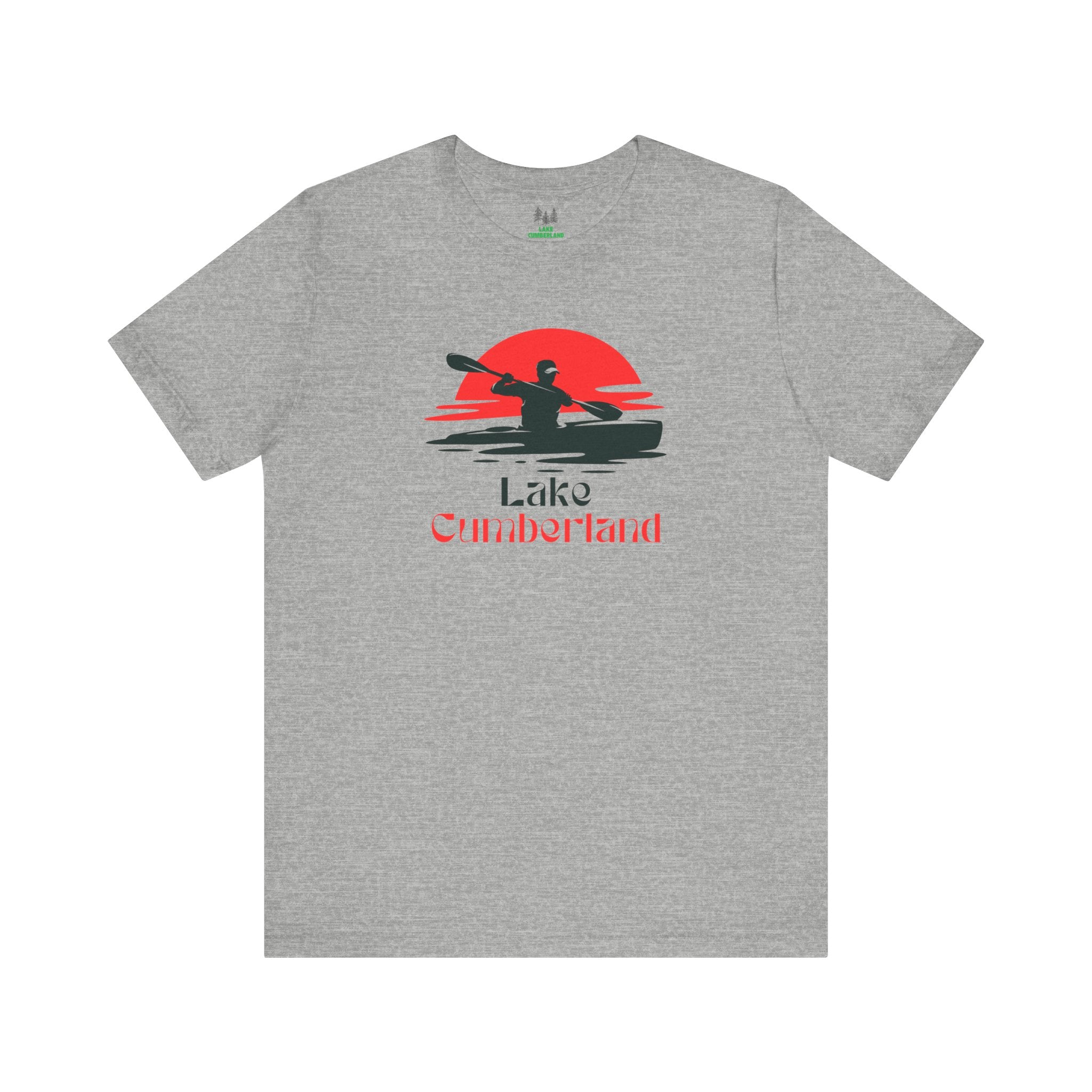 Lake Cumberland Tee - Kayaking Graphic Unisex Jersey Short Sleeve Shirt, Outdoor Adventure Gift, Summer Vibes, Lake Lover Apparel