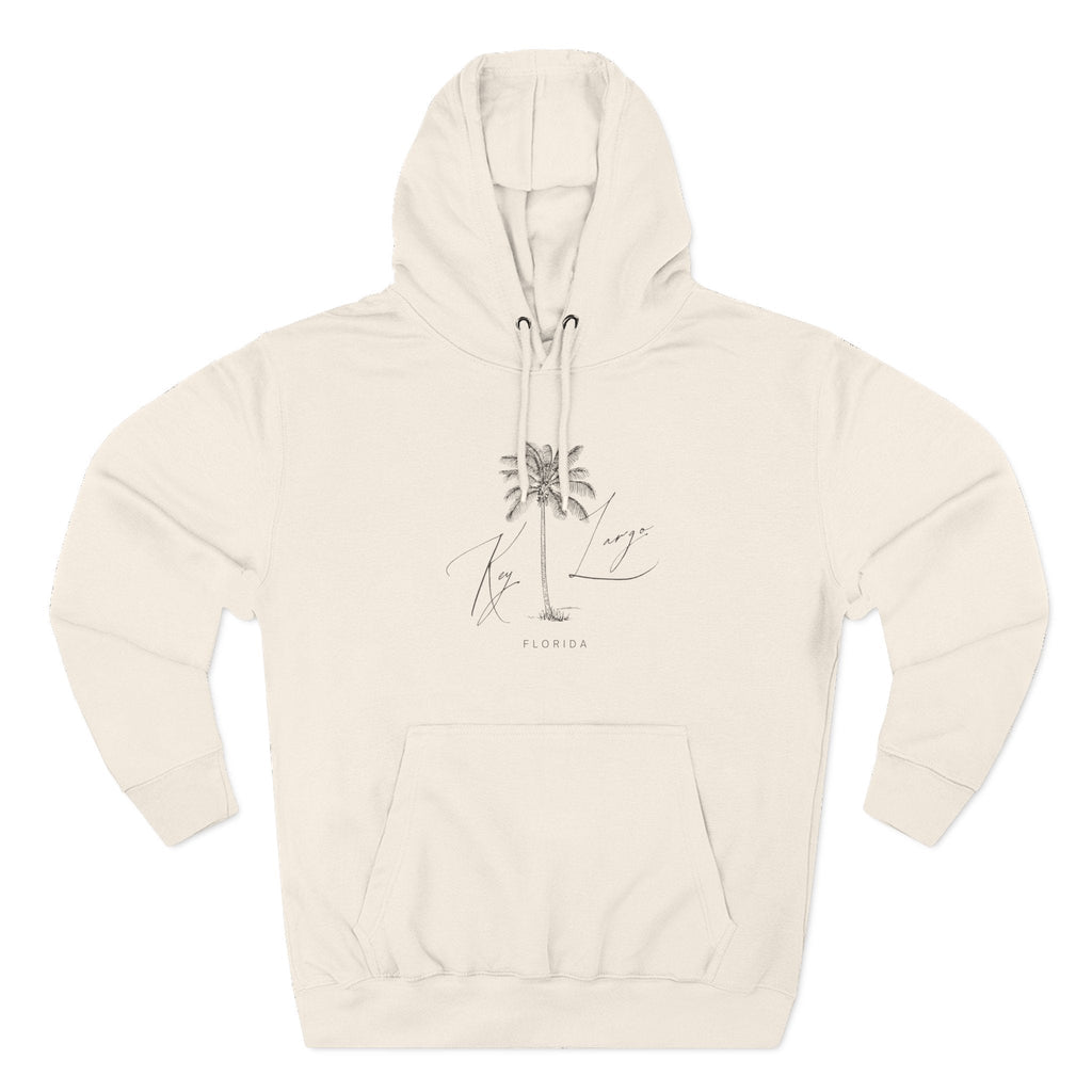 Key Largo Stylish Three-Panel Fleece Hoodie for Cozy Days, Casual Wear, Warm Layering, Gift for Him or Her