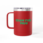 Exam Fuel Mug Tumbler | Perfect for Students, Study Sessions, Motivational Drinkware, Eco-Friendly Cup