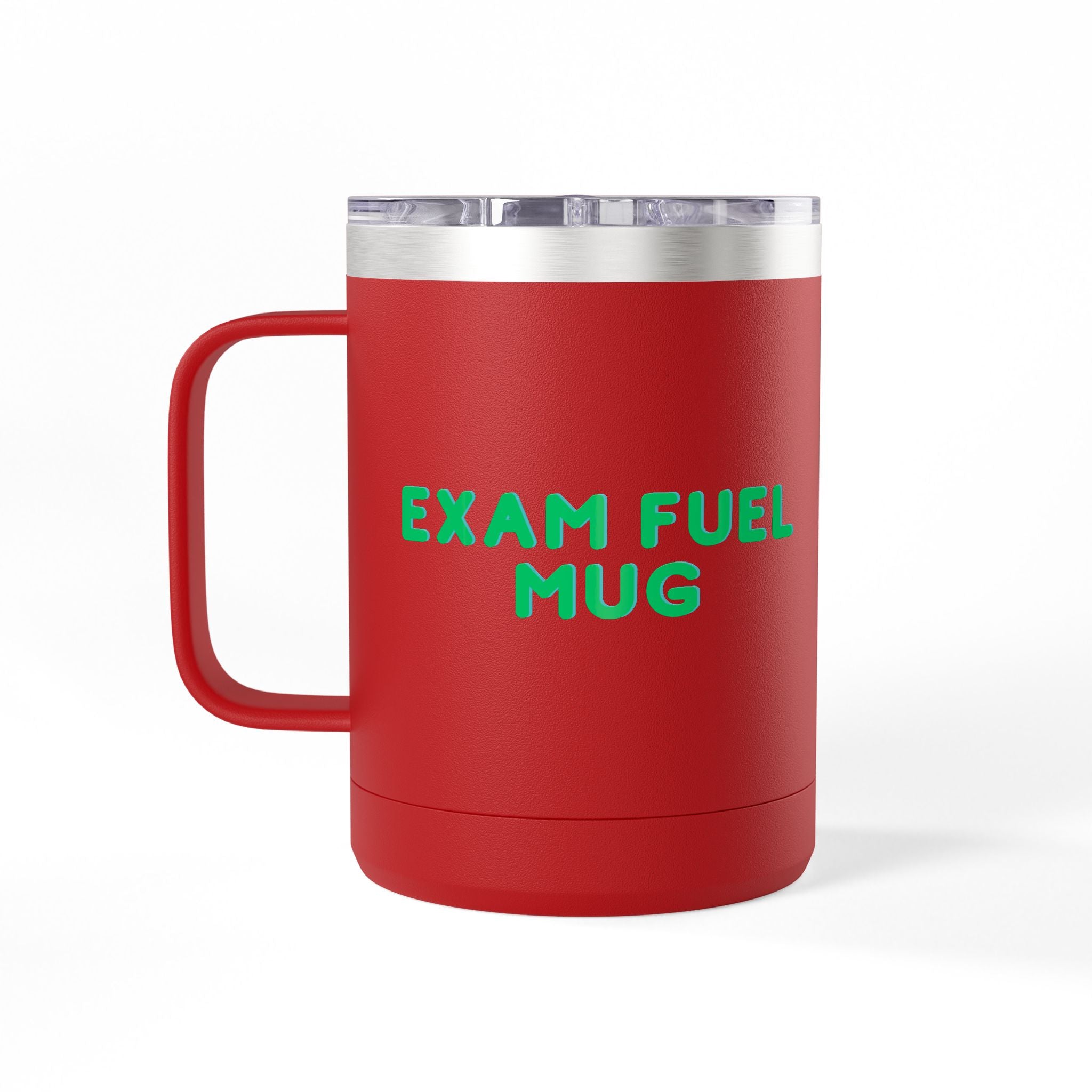 Exam Fuel Mug Tumbler | Perfect for Students, Study Sessions, Motivational Drinkware, Eco-Friendly Cup