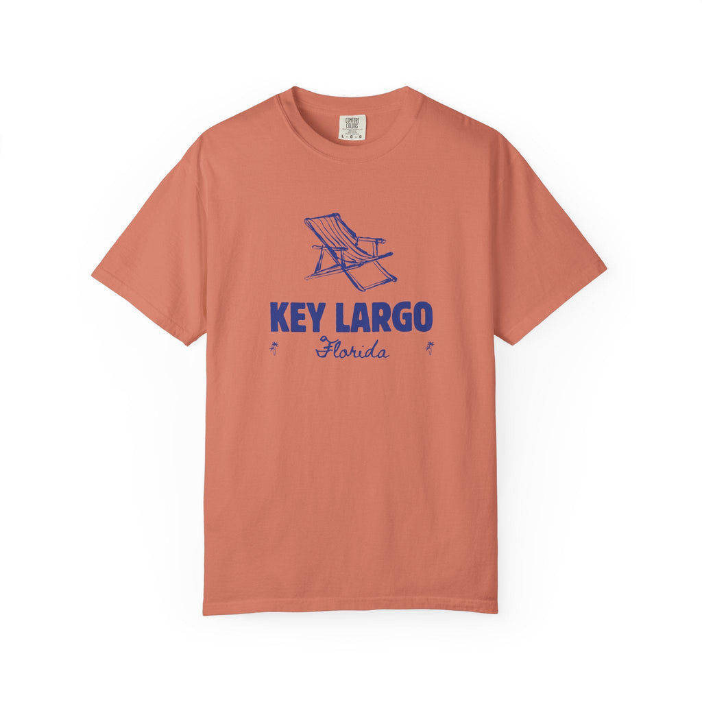 Key Largo - Unisex Garment-Dyed T-shirt, Casual Outfit, Gift for Nature Lovers, Vacation Essentials