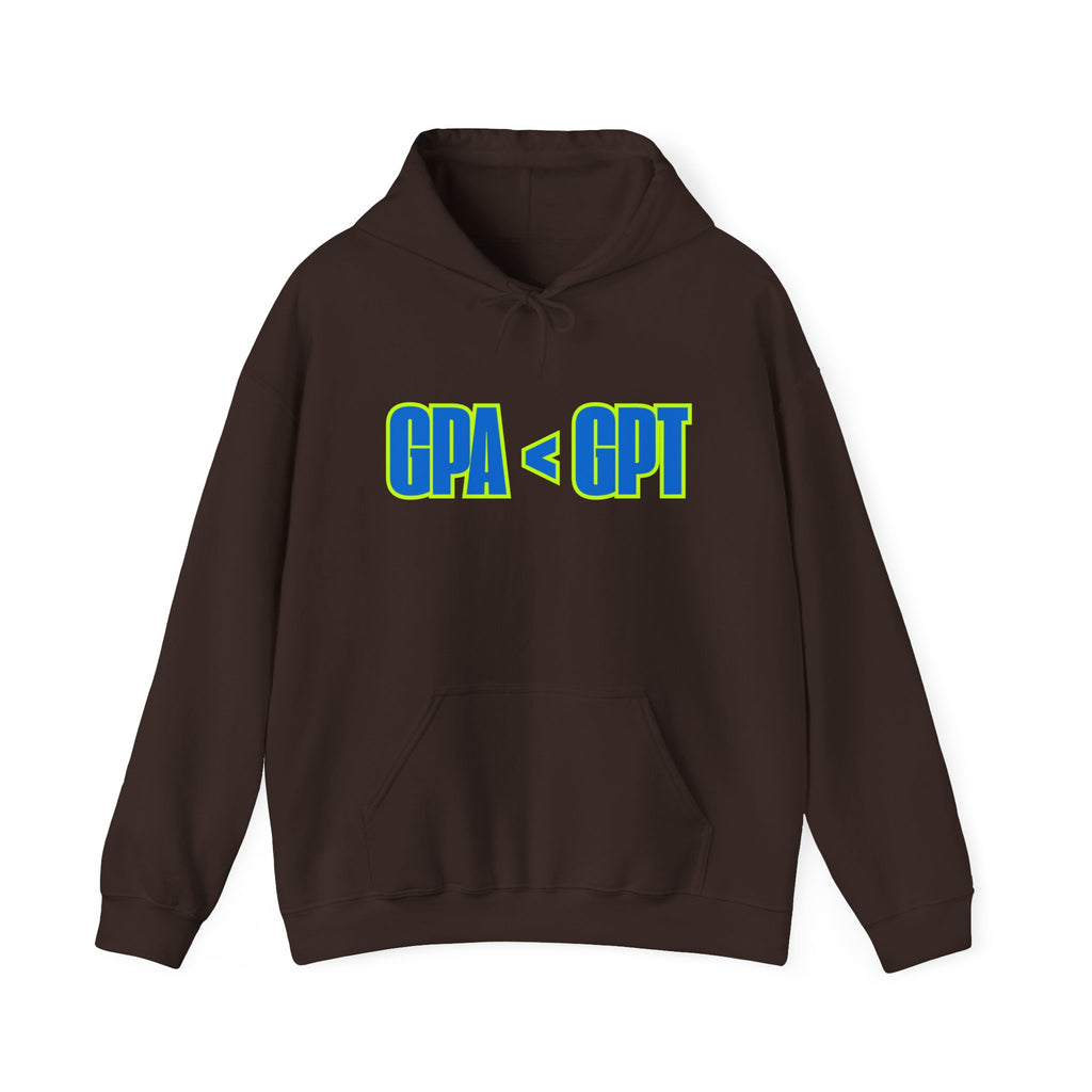 4.0 GPA < GPT 5.0 - Trendy GPA < GPT Sweatshirt for Students, Gift for College, Casual Wear, Study Sessions, Graduation