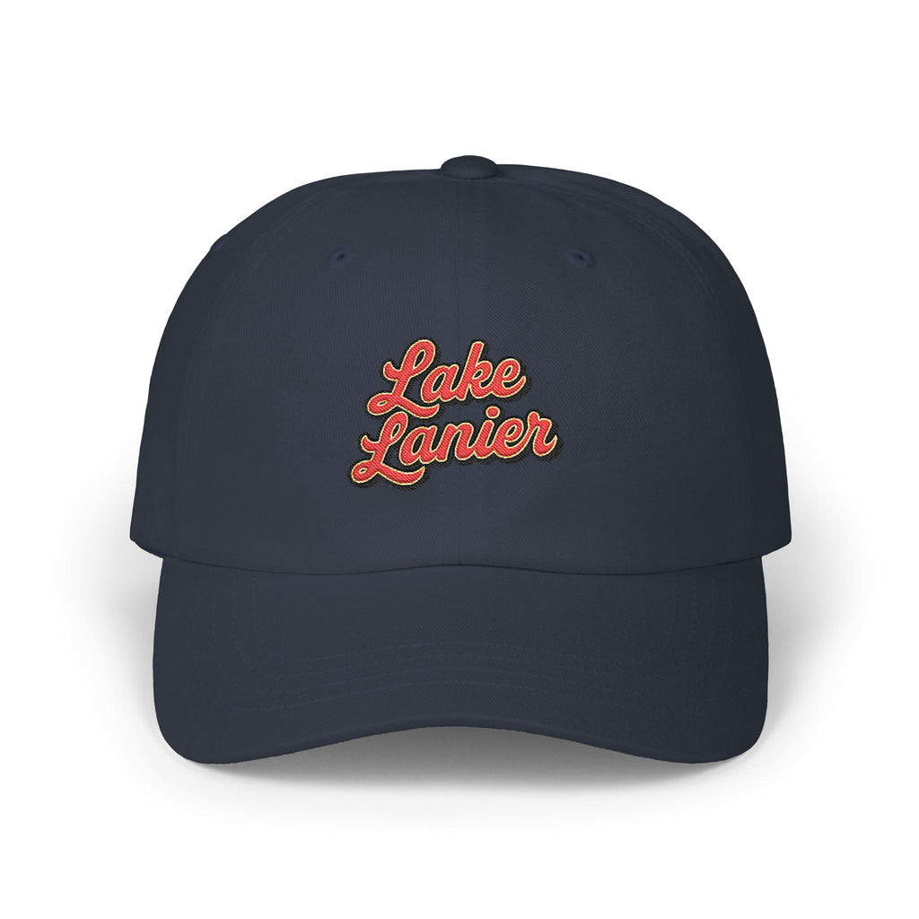 Lake Lanier Classic Dad Cap - Adjustable Summer Baseball Hat, Gift for Dad, Vacation Accessory, Laid-back Style, Casual Wear