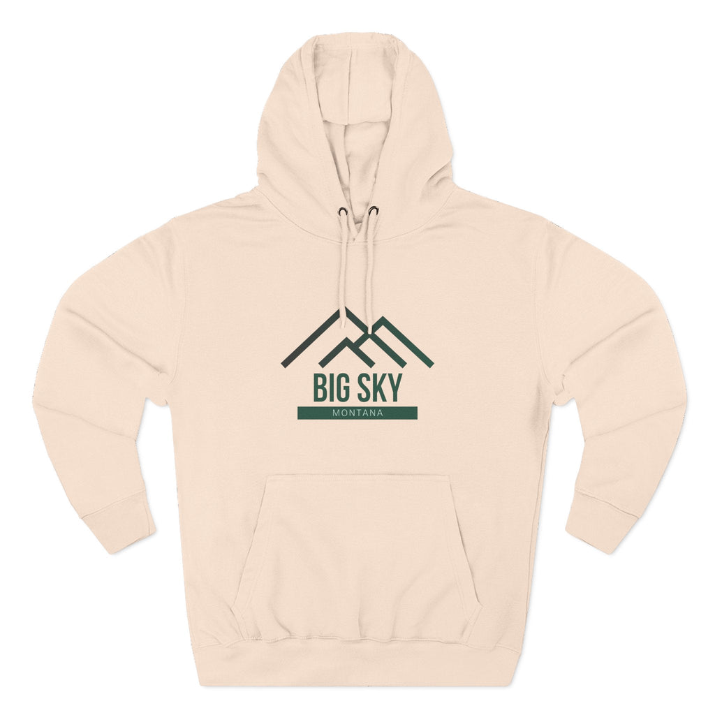 Big Sky Vibes Hoodie with Design, Perfect for Autumn Lovers, Comfortable and Stylish, Great Gift for Vacations