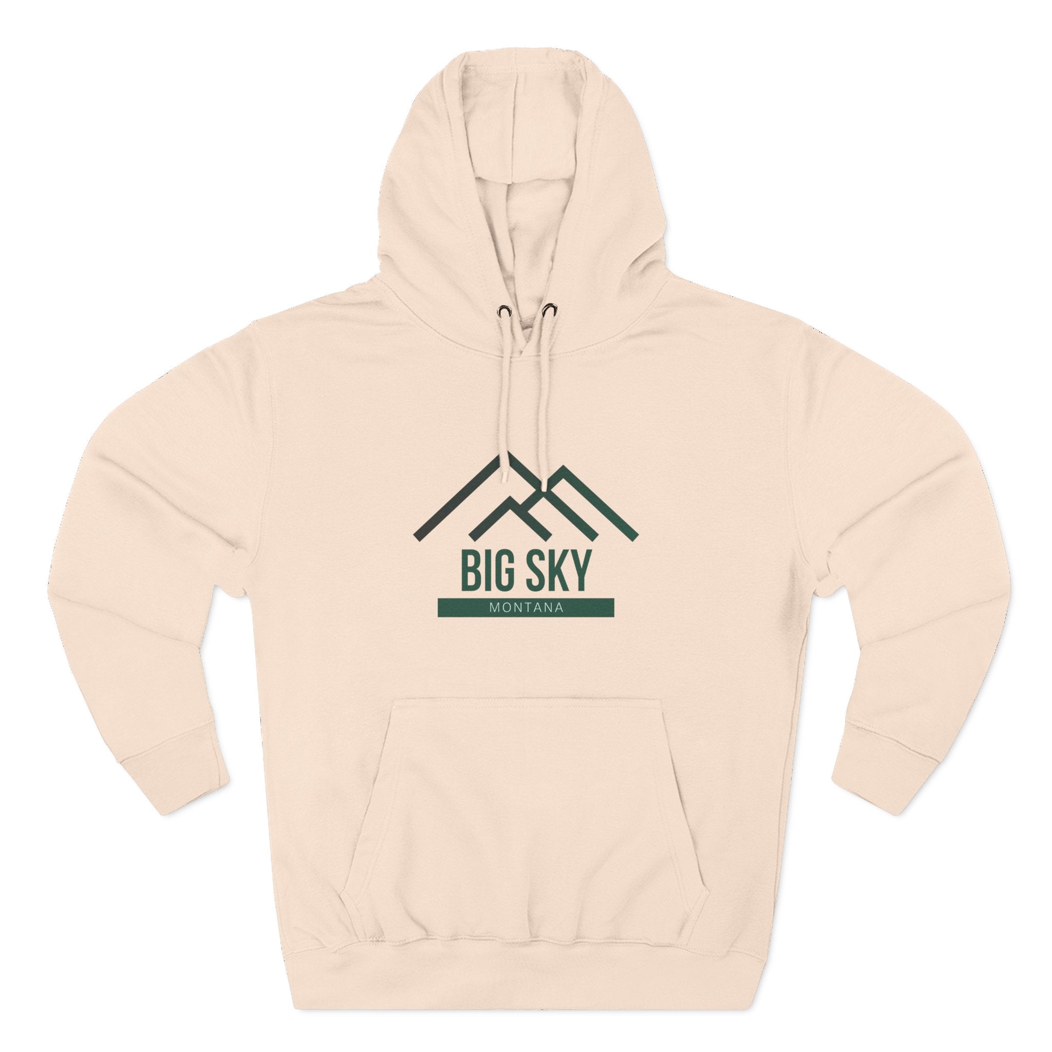 Big Sky Vibes Hoodie with Design, Perfect for Autumn Lovers, Comfortable and Stylish, Great Gift for Vacations