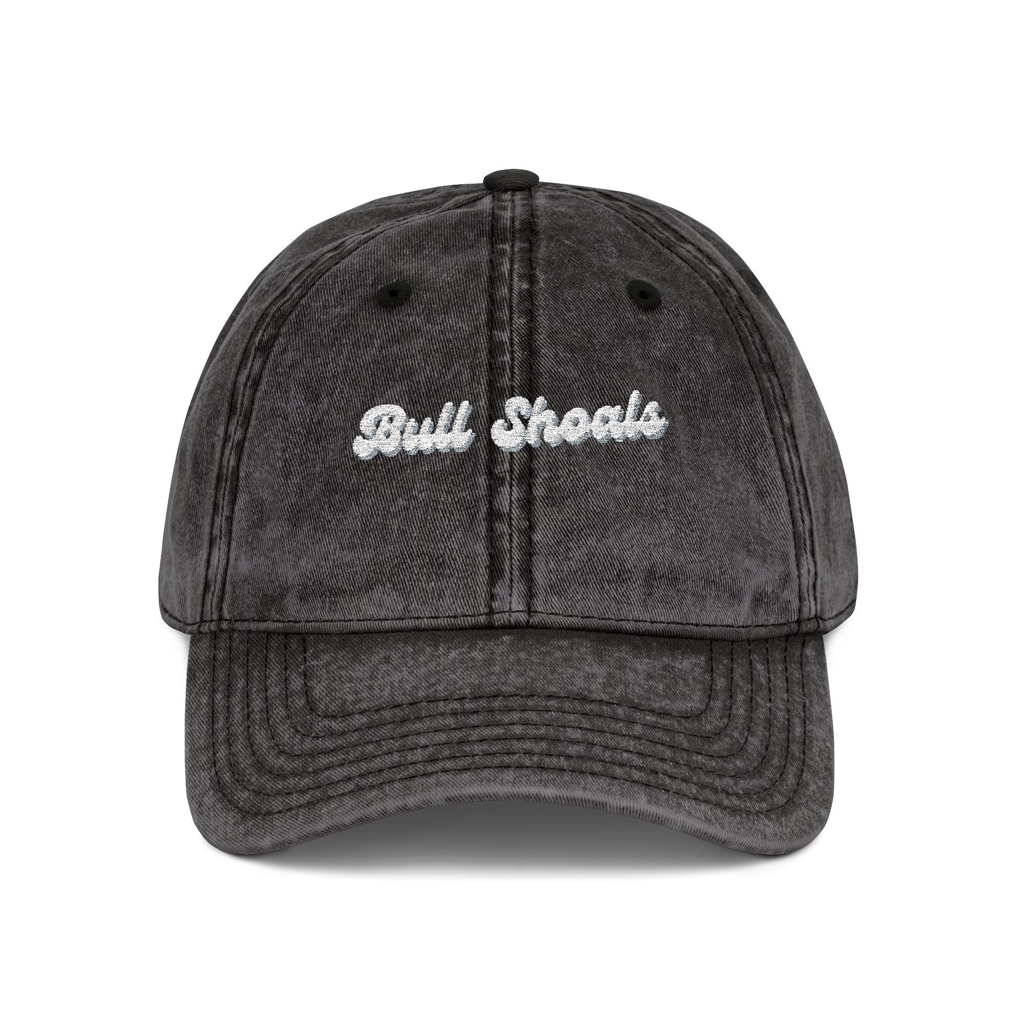 Bull Shoals Vintage Embroidered Cap, Stylish Baseball Hat, Trendy Sun Hat, Gifts for Him/Her, Casual Outdoor Accessory