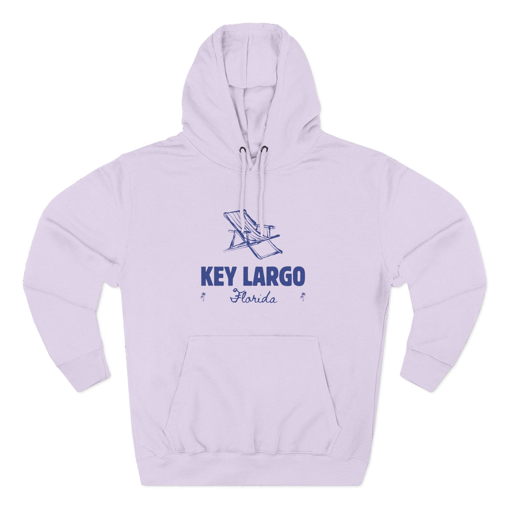 Key Largo Inspired Fleece Hoodie, Casual Wear, Relaxation, Gift for Autumn Lovers, Travel Essential